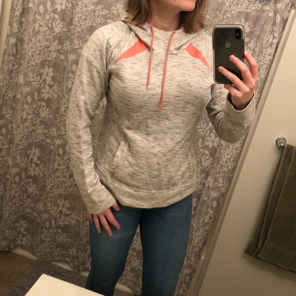 Tek Gear grey and coral sweatshirt - Picture 2 of 3